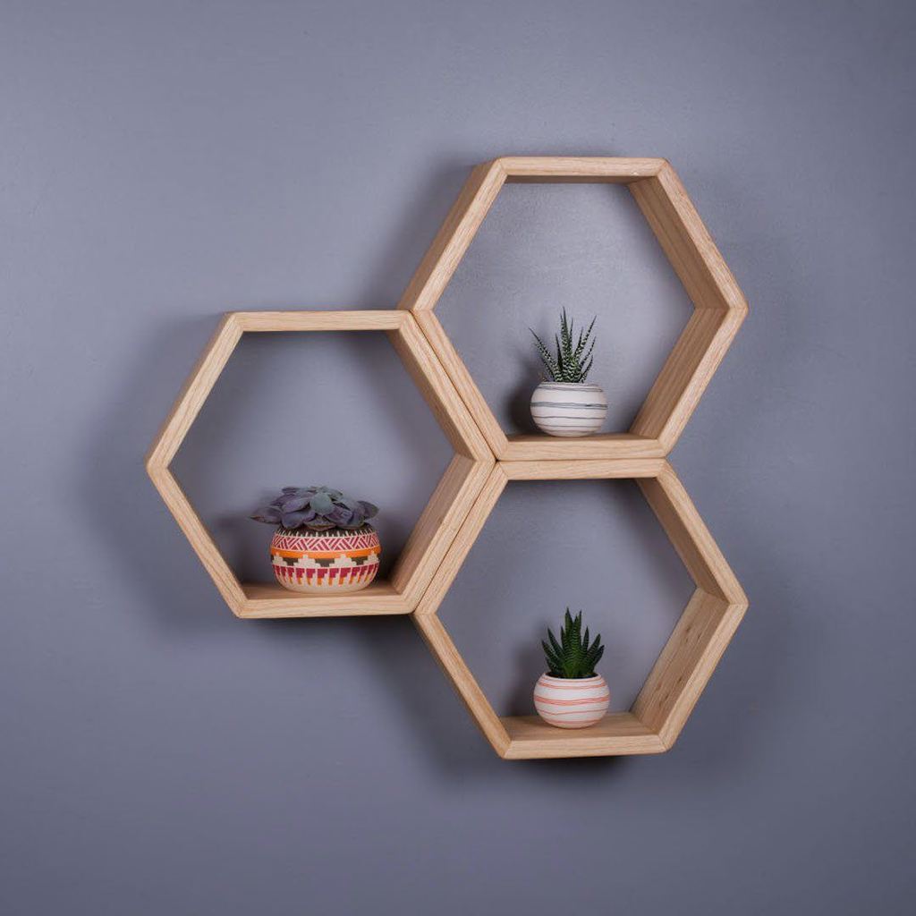 Hexagon Plant Stand -5pcs Set